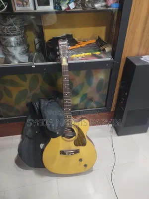 Guitar, Gibson, Electric Fort, can be played through a box.