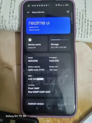 Realme Narzo 50 64 GB Black