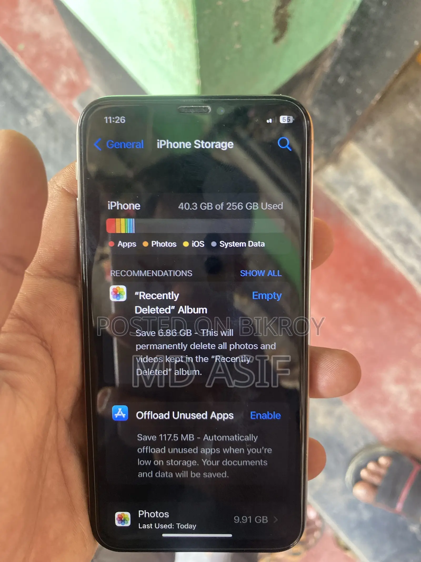 Apple iPhone X 256 GB White