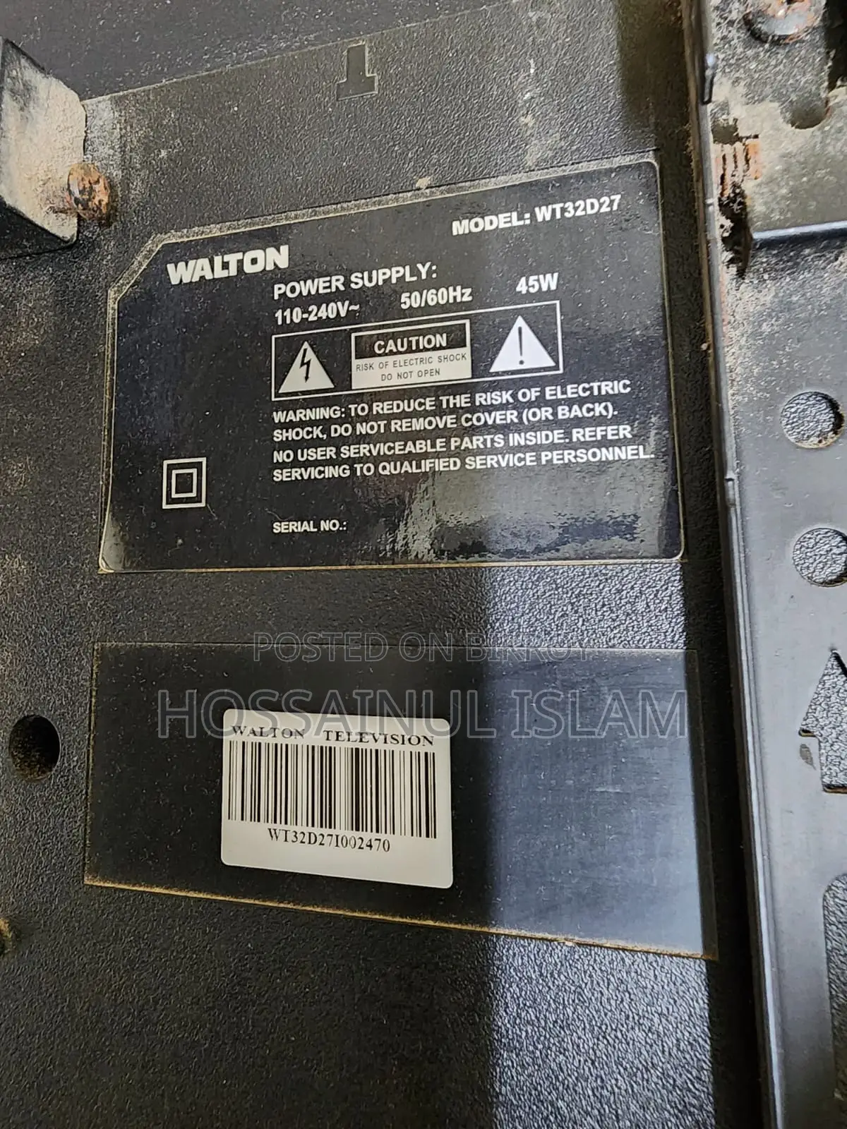 Walton 32 Inch Led TV