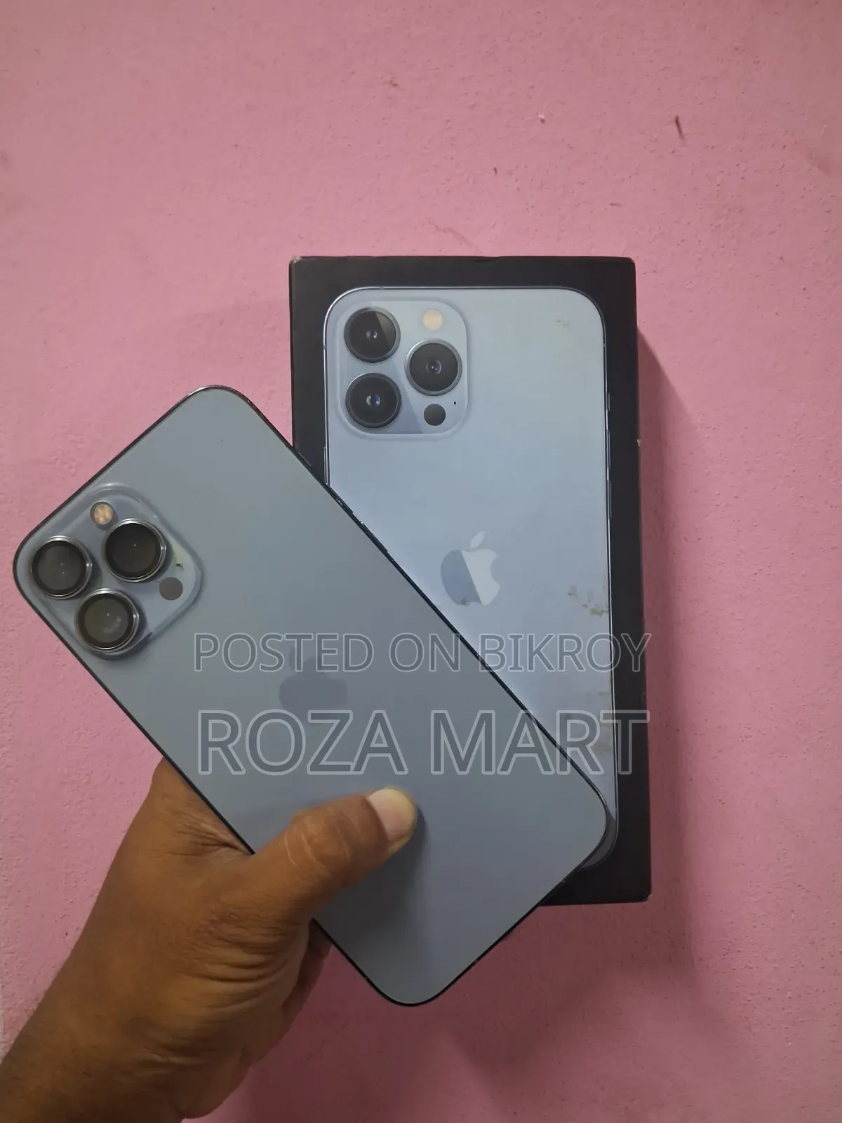 অ্যাপল আইফোন ১৩ প্রো ম্যাক্স ২৫৬ জিবি ব্লু