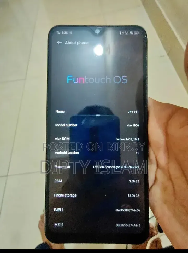 ভিভো ওয়াই১১ ৩২ জিবি রেড