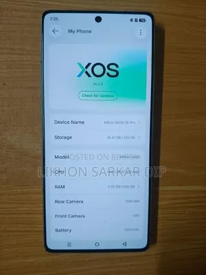 Infinix Note 50 Pro 256 GB Black