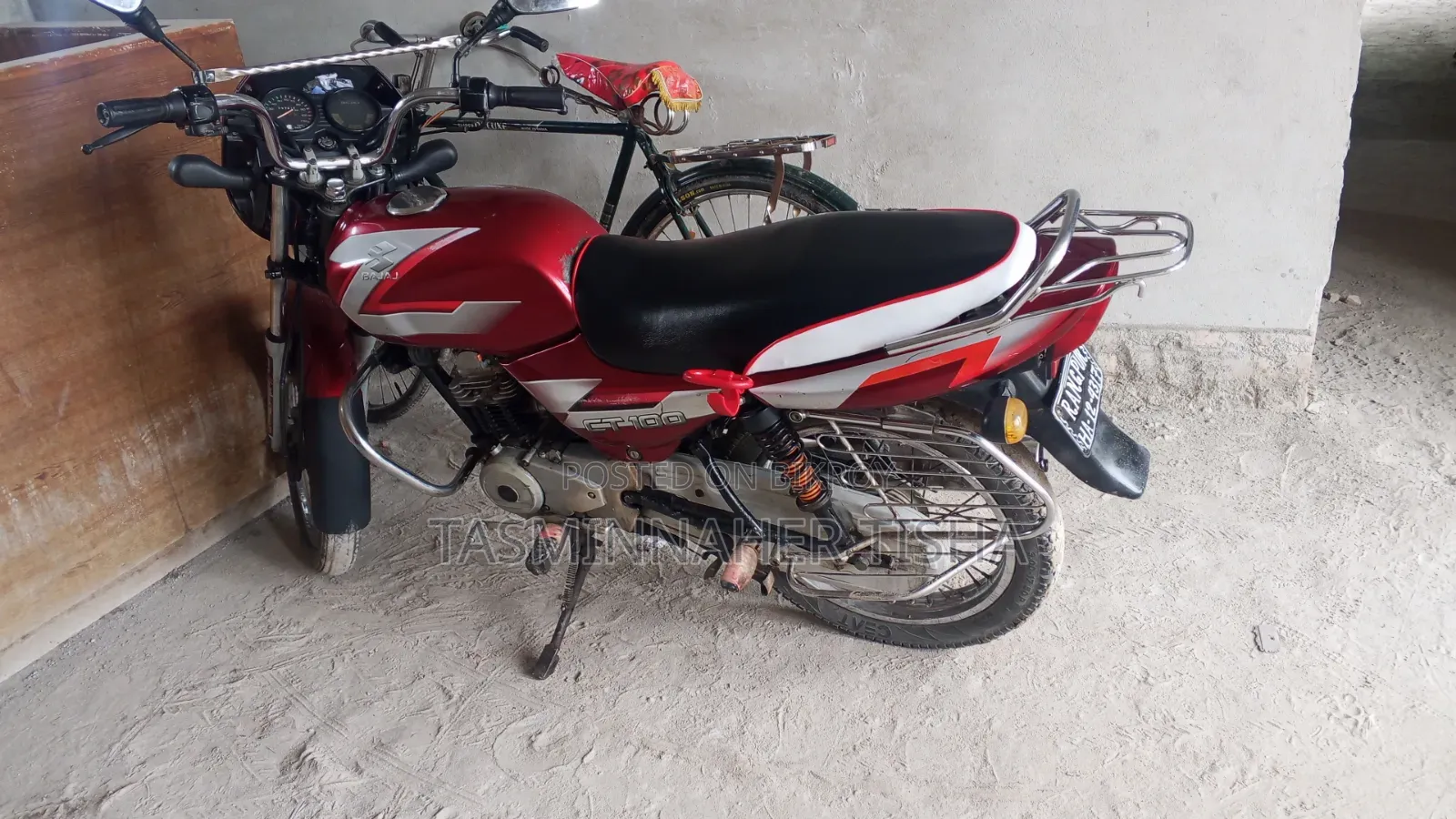 Bajaj CT 100 2008 Red