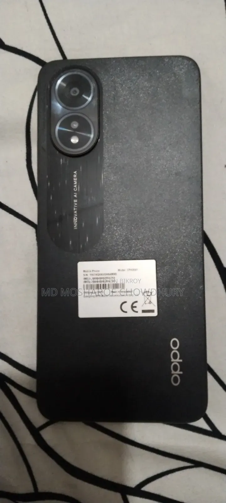 Oppo A18 64 GB Black