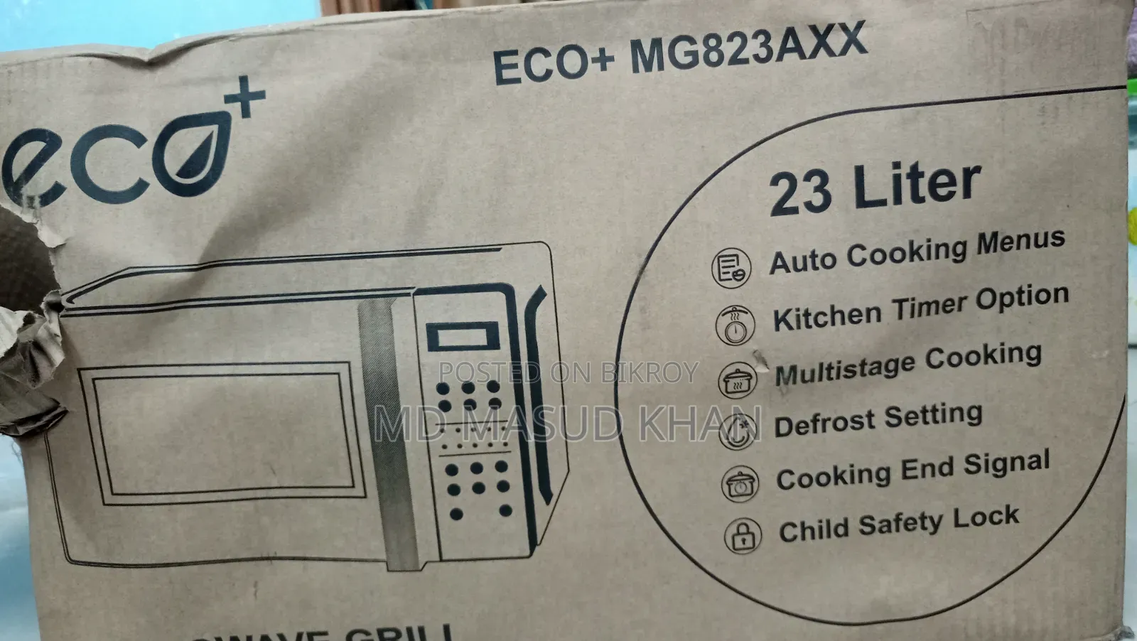Eco+ MG823Axx Oven