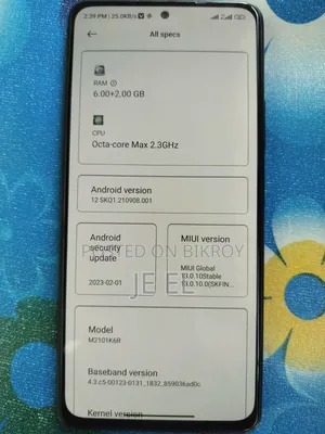 Xiaomi Redmi Note 10 Pro Max 128 GB Black