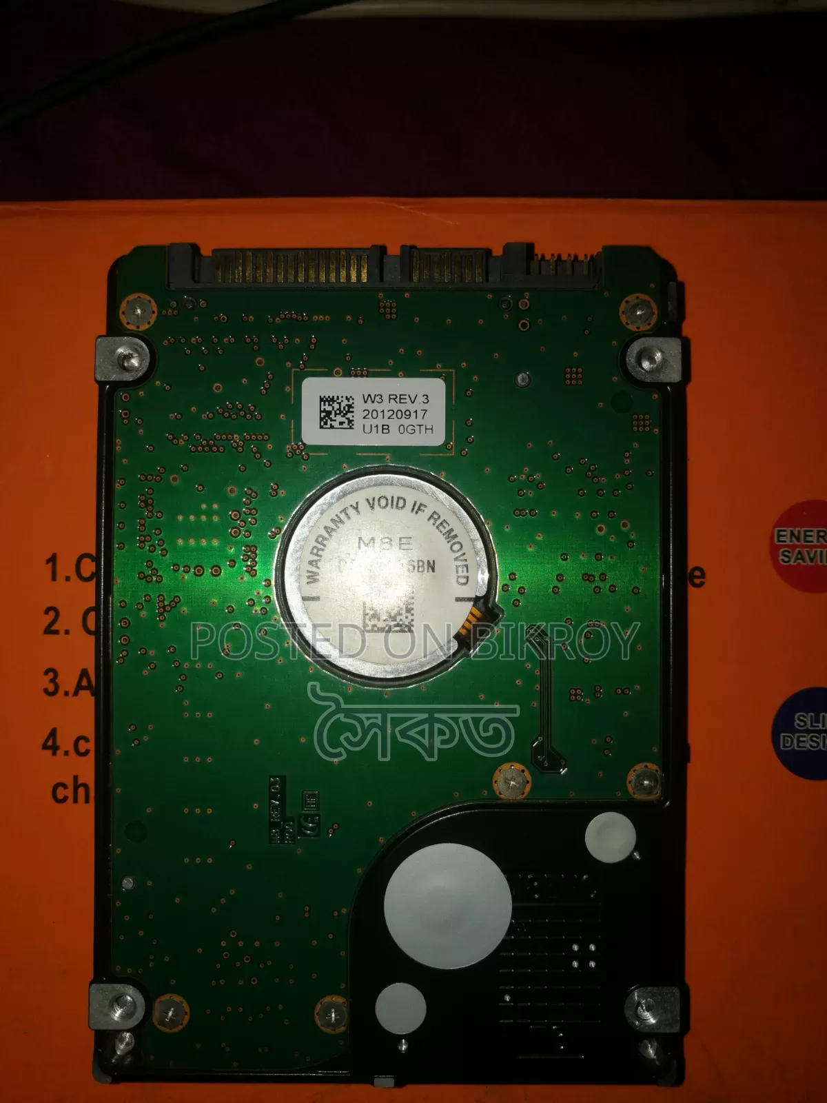 Samsung 750 GB Hard Disk 100% Health