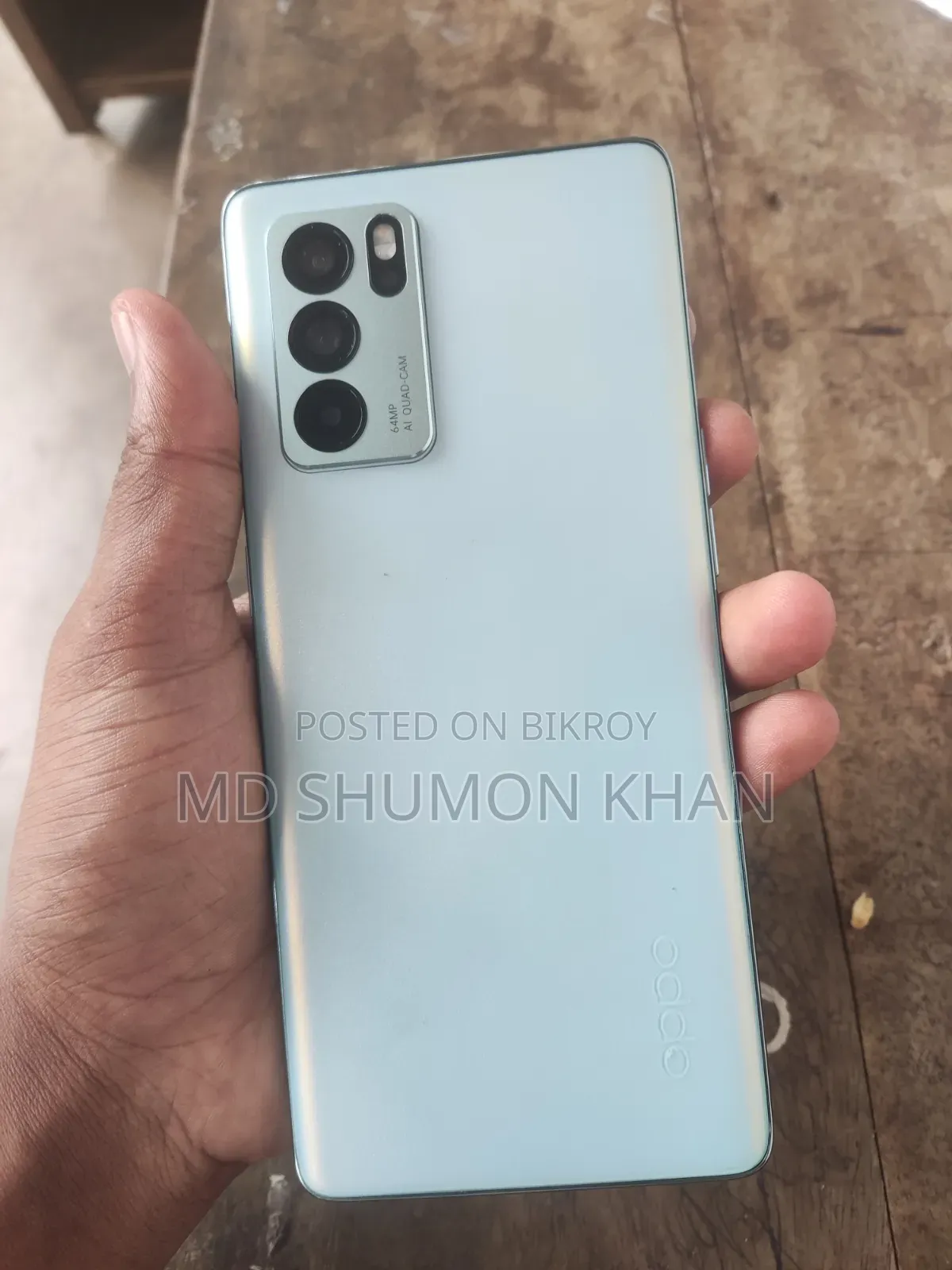 অপ্পো রেনো৬ প্রো ৫জি ২৫৬ জিবি ব্লু
