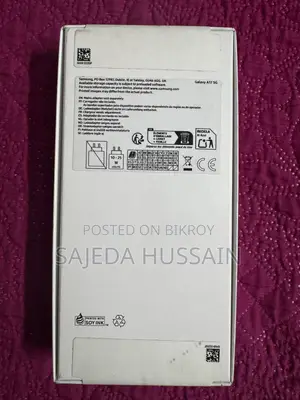 নতুন স্যামসাং গ্যালাক্সি এ১৭ ৫জি ১২৮ জিবি ব্ল্যাক