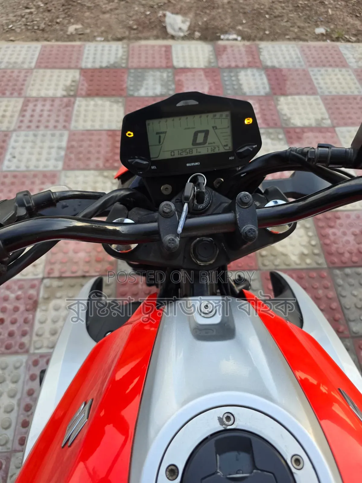 Suzuki Gixxer 2024 Orange