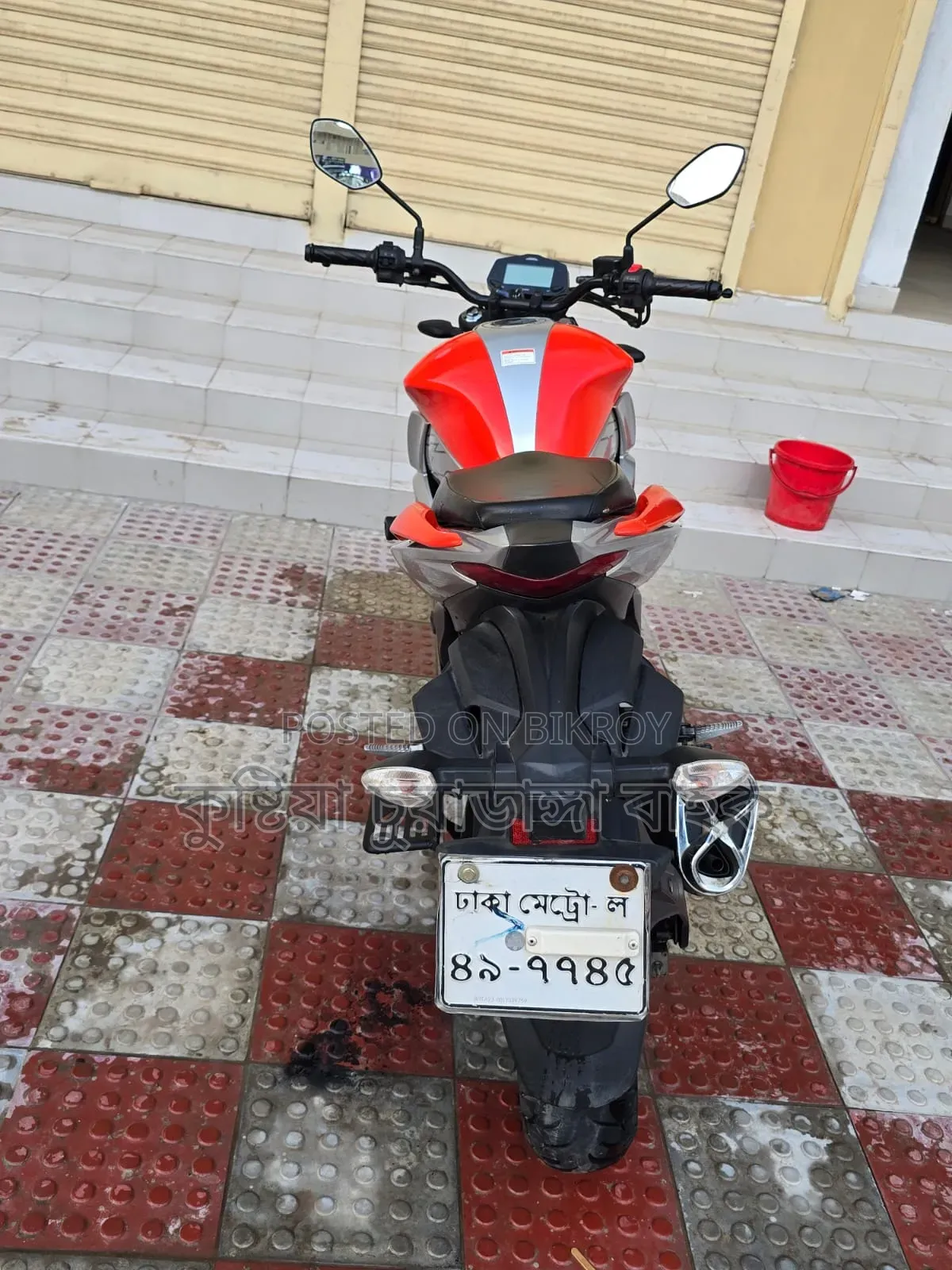 Suzuki Gixxer 2024 Orange