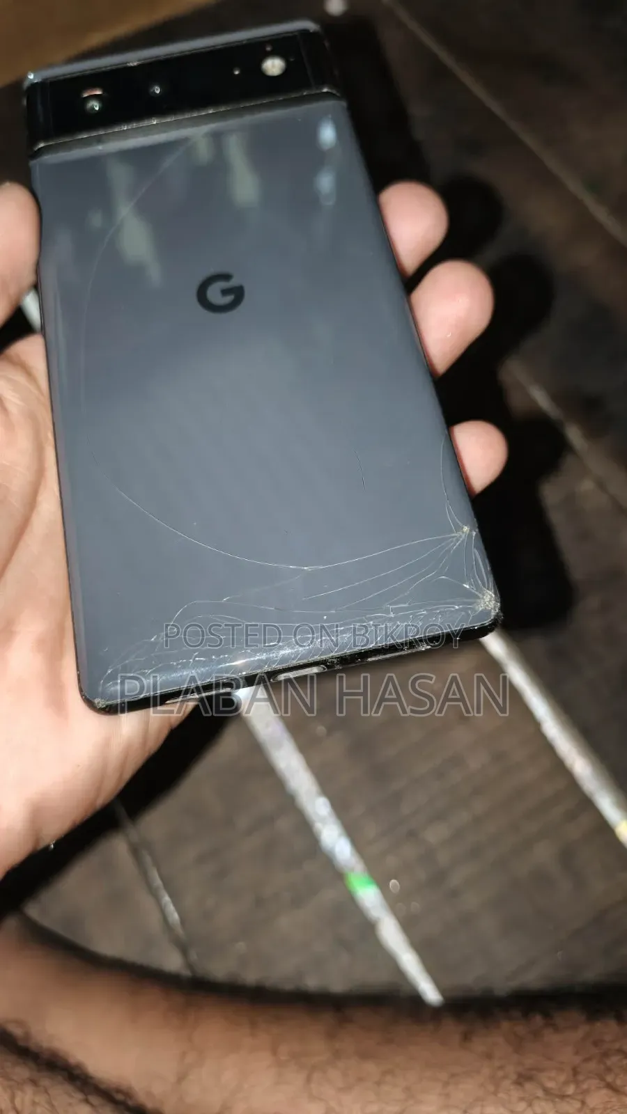 গুগল পিক্সেল ৬ ১২৮ জিবি ব্ল্যাক