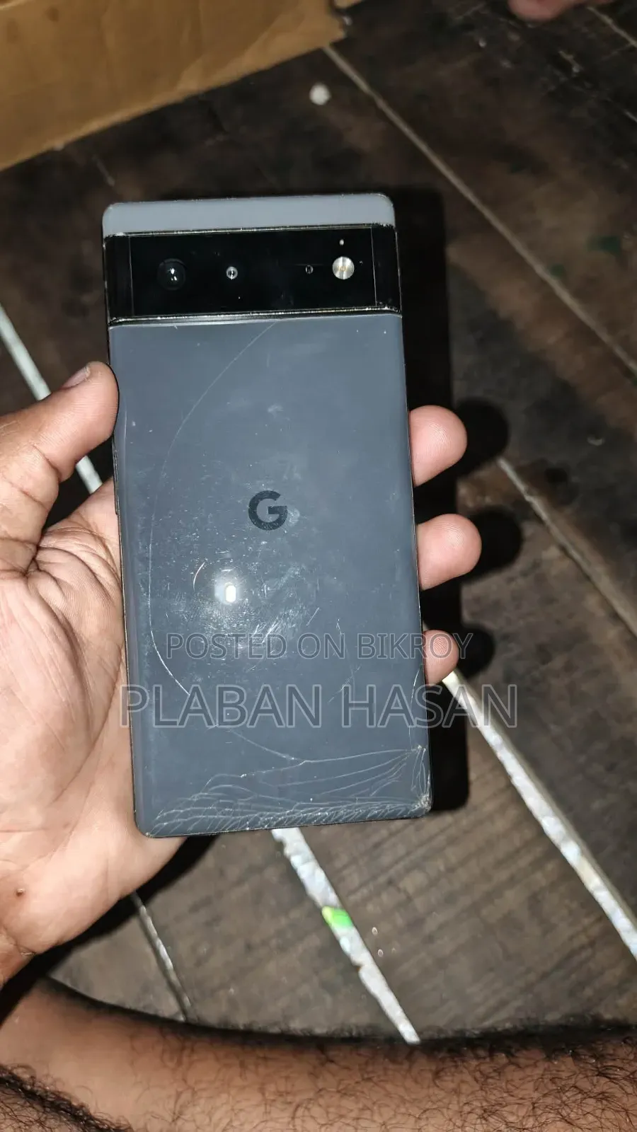 গুগল পিক্সেল ৬ ১২৮ জিবি ব্ল্যাক