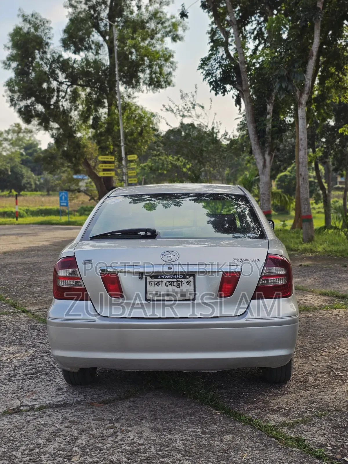 টয়োটা প্রিমিও ১.৫ এফডব্লিউডি ২০০৫ সিলভার