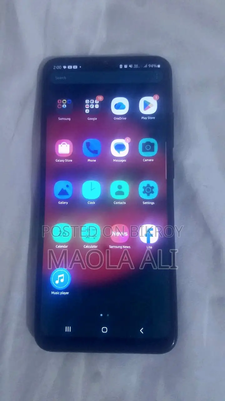 স্যামসাং গ্যালাক্সি এ০৩ ৬৪ জিবি ব্ল্যাক