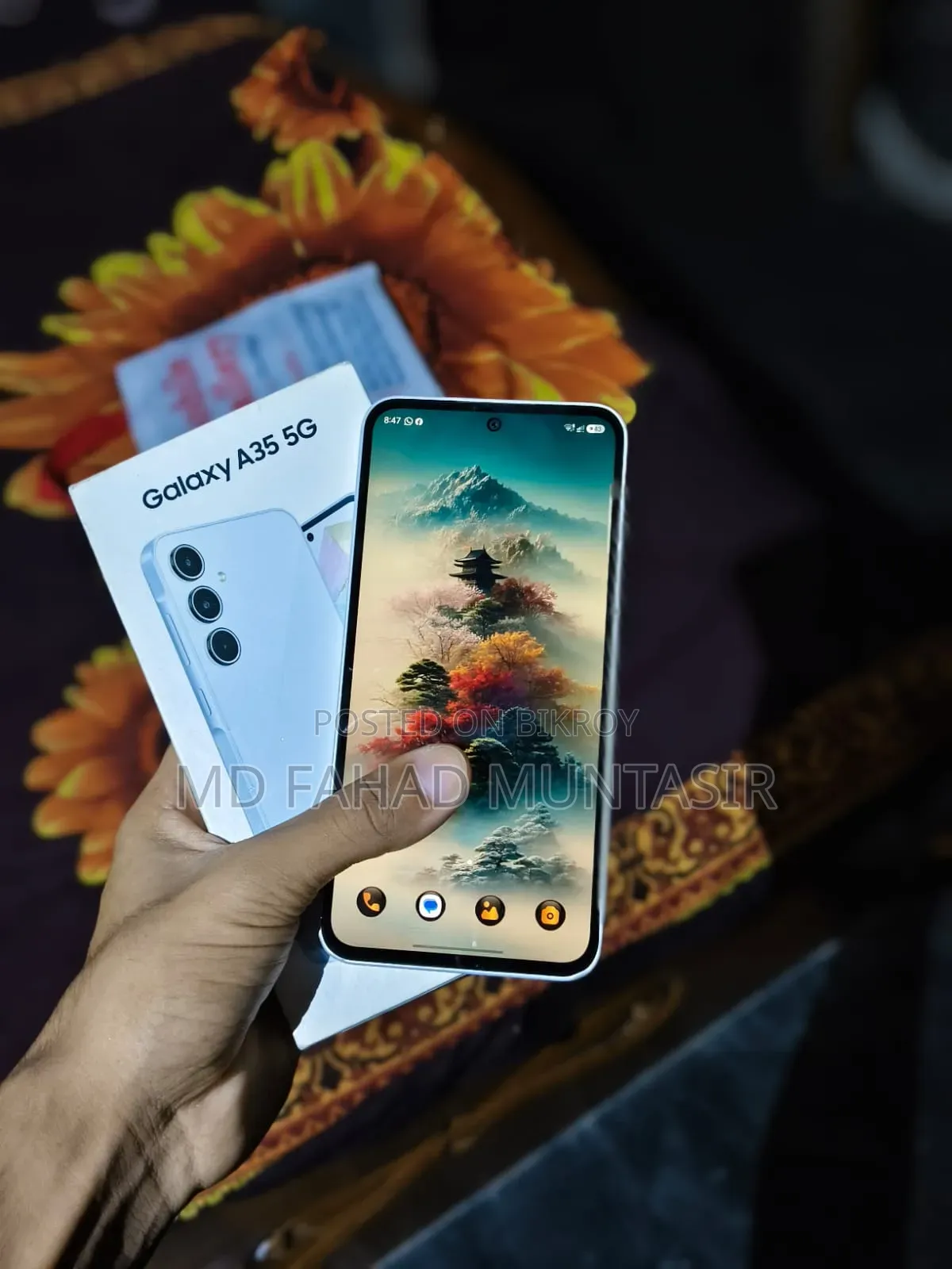 Samsung Galaxy A35 128 GB White
