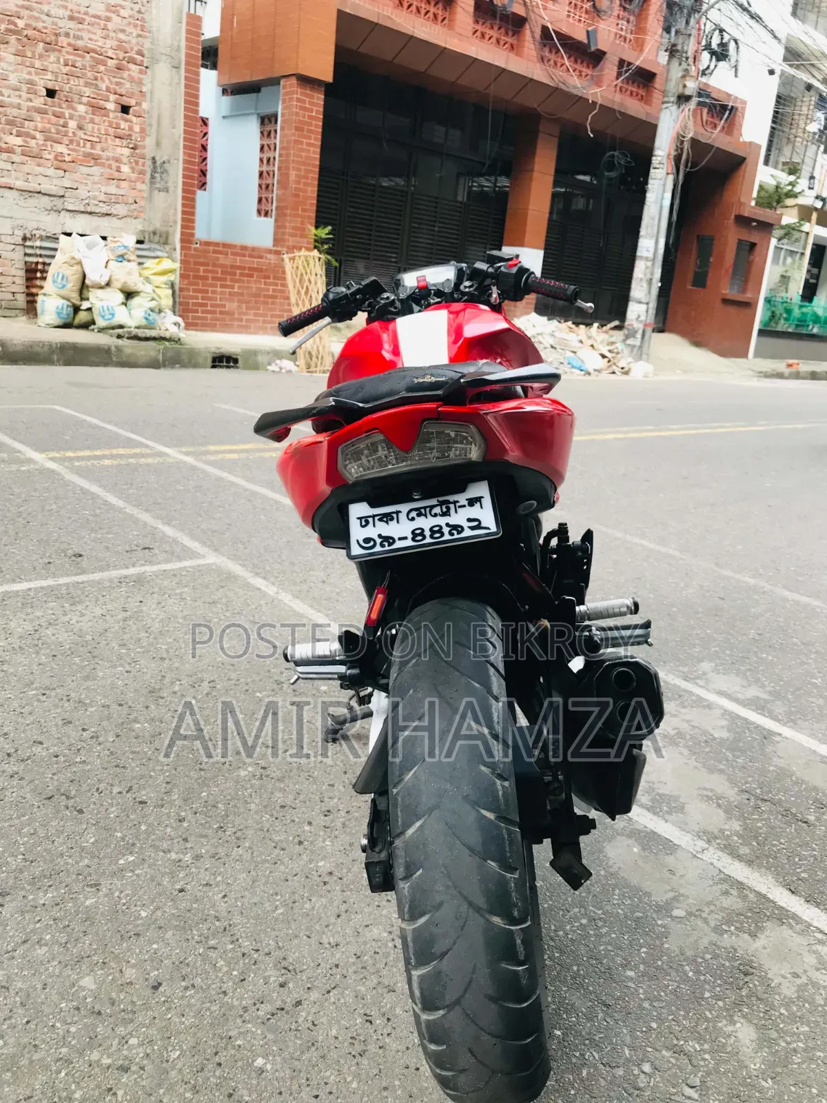 TVS Apache RTR 160 4V 2019 Red