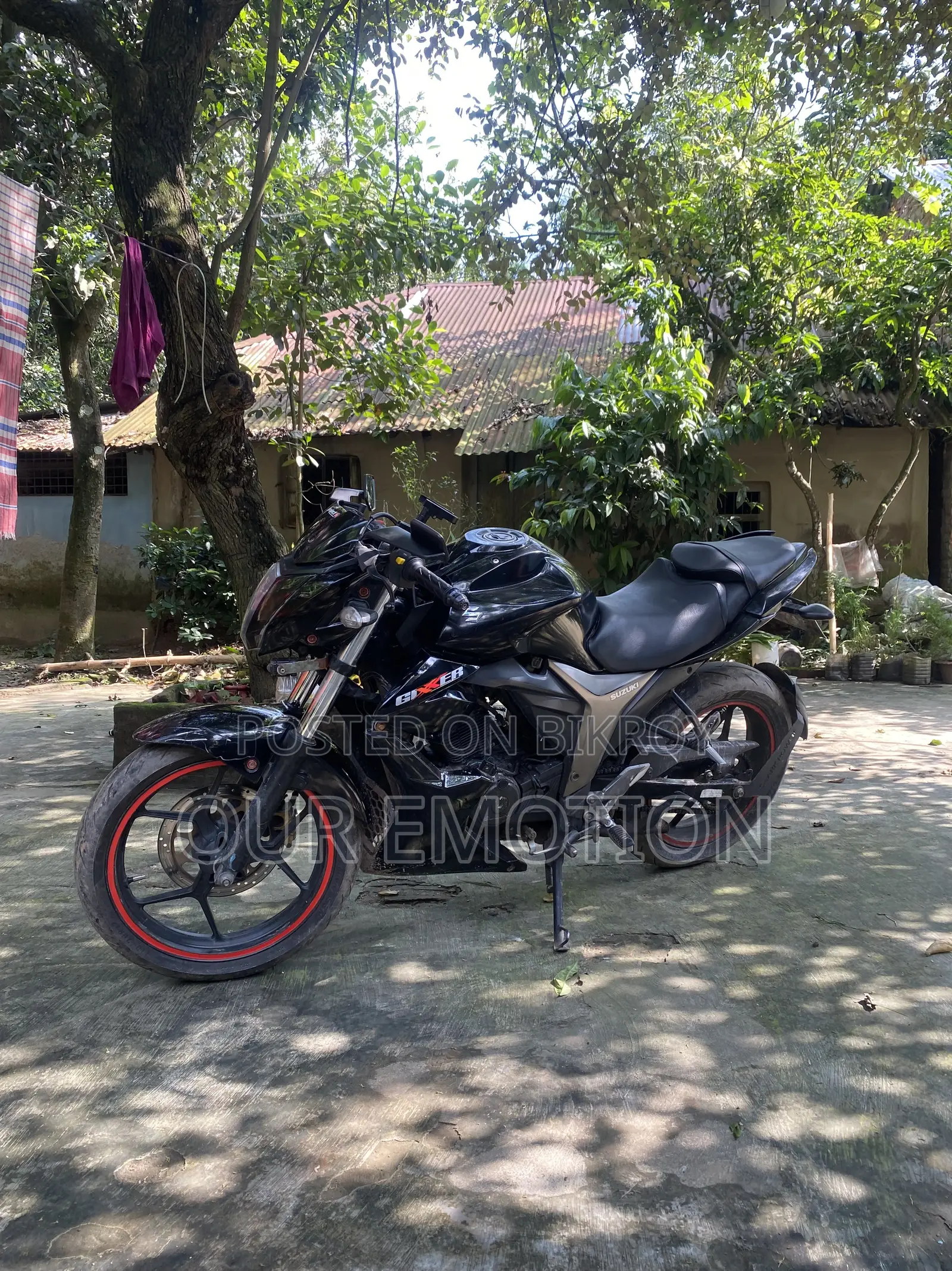 Suzuki Gixxer 2024 Black