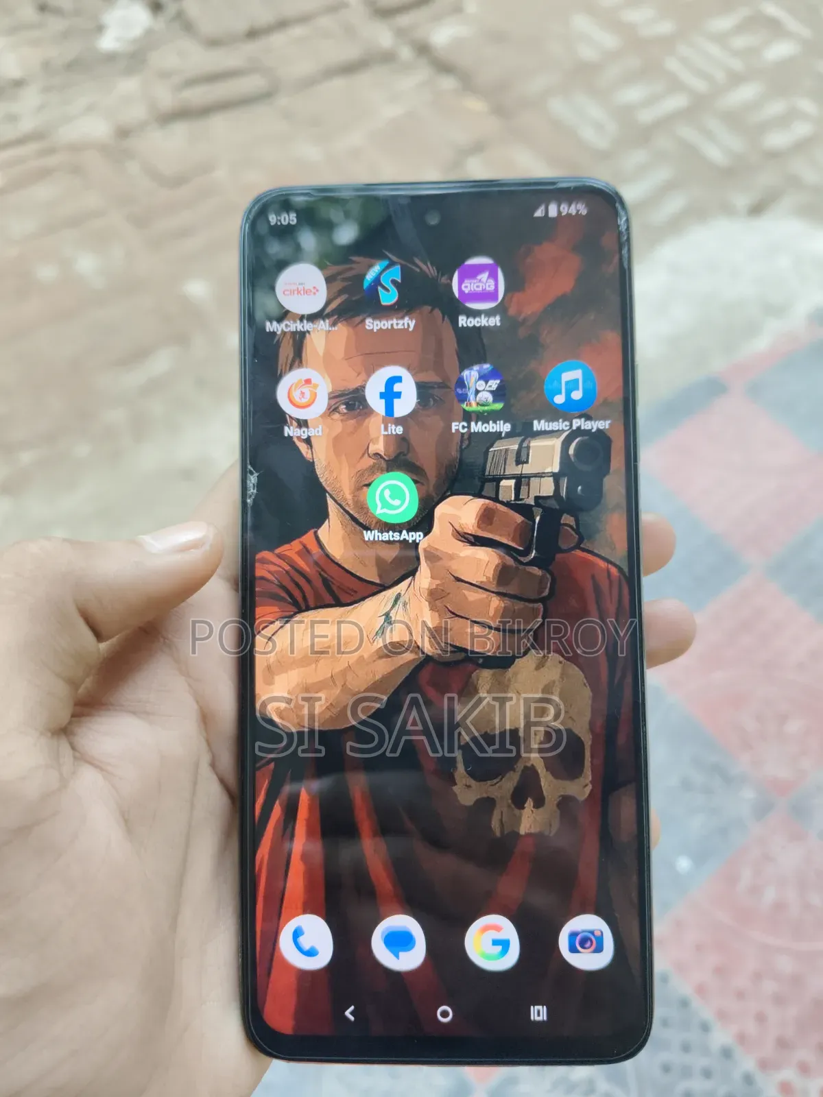 মোটরসাইকেল মোটো জি৩৫ ১২৮ জিবি সবুজ
