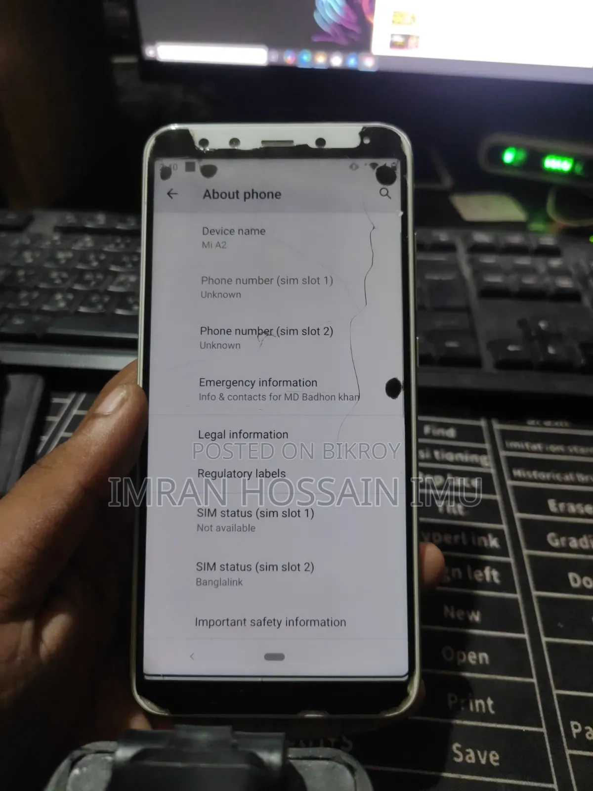 Xiaomi Mi A2 (Mi 6X) 64 GB Blue