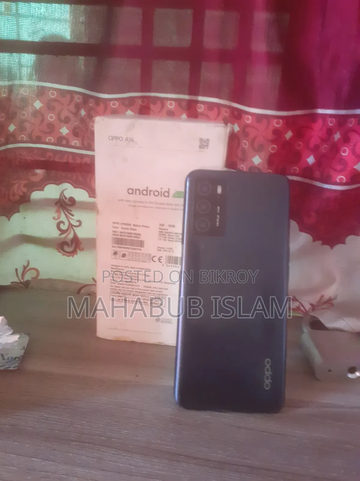 Oppo A16 32 GB Black