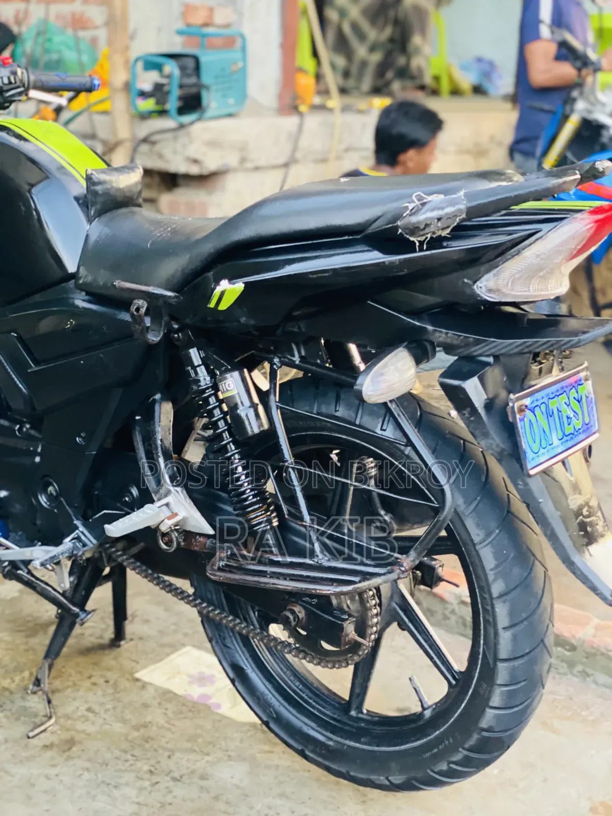 TVS Apache RTR 160 2V 2018 Green