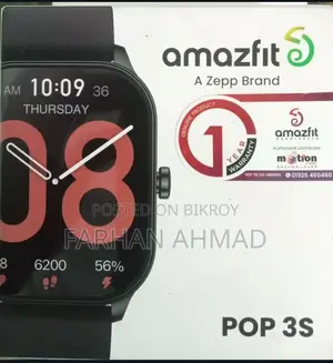 Amazfit Pop 3S Smartwatch for Sale  