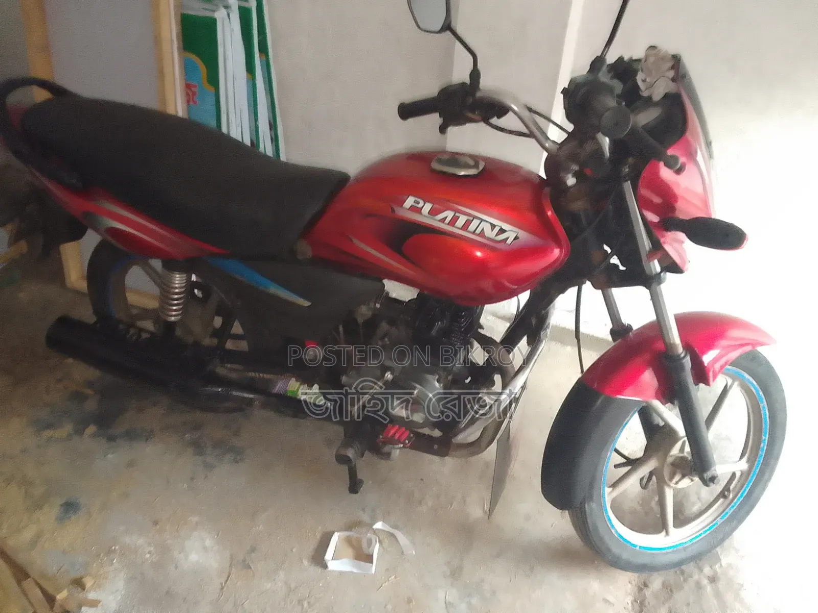 Bajaj Platina 100 2009 Red