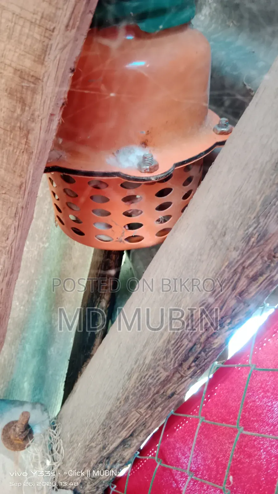 4-inch KSB Pump and 23-foot pipe with check valve