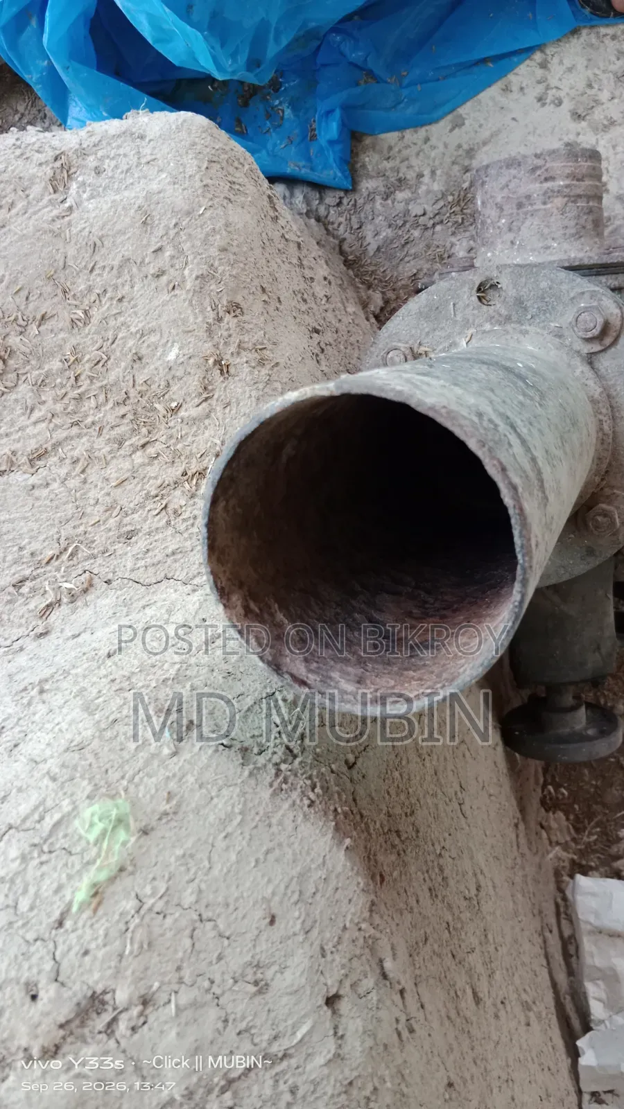 4-inch KSB Pump and 23-foot pipe with check valve