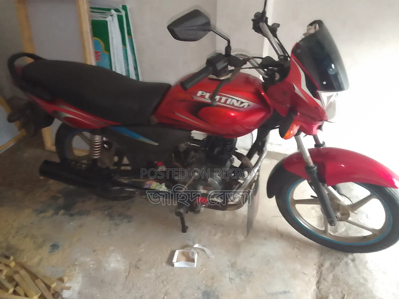 Bajaj Platina 100 2009 Red