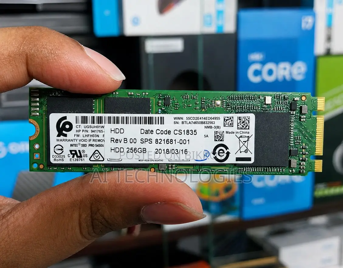 HP Oem Intel Pro 5450s Series 256gb M.2 Sata SSD