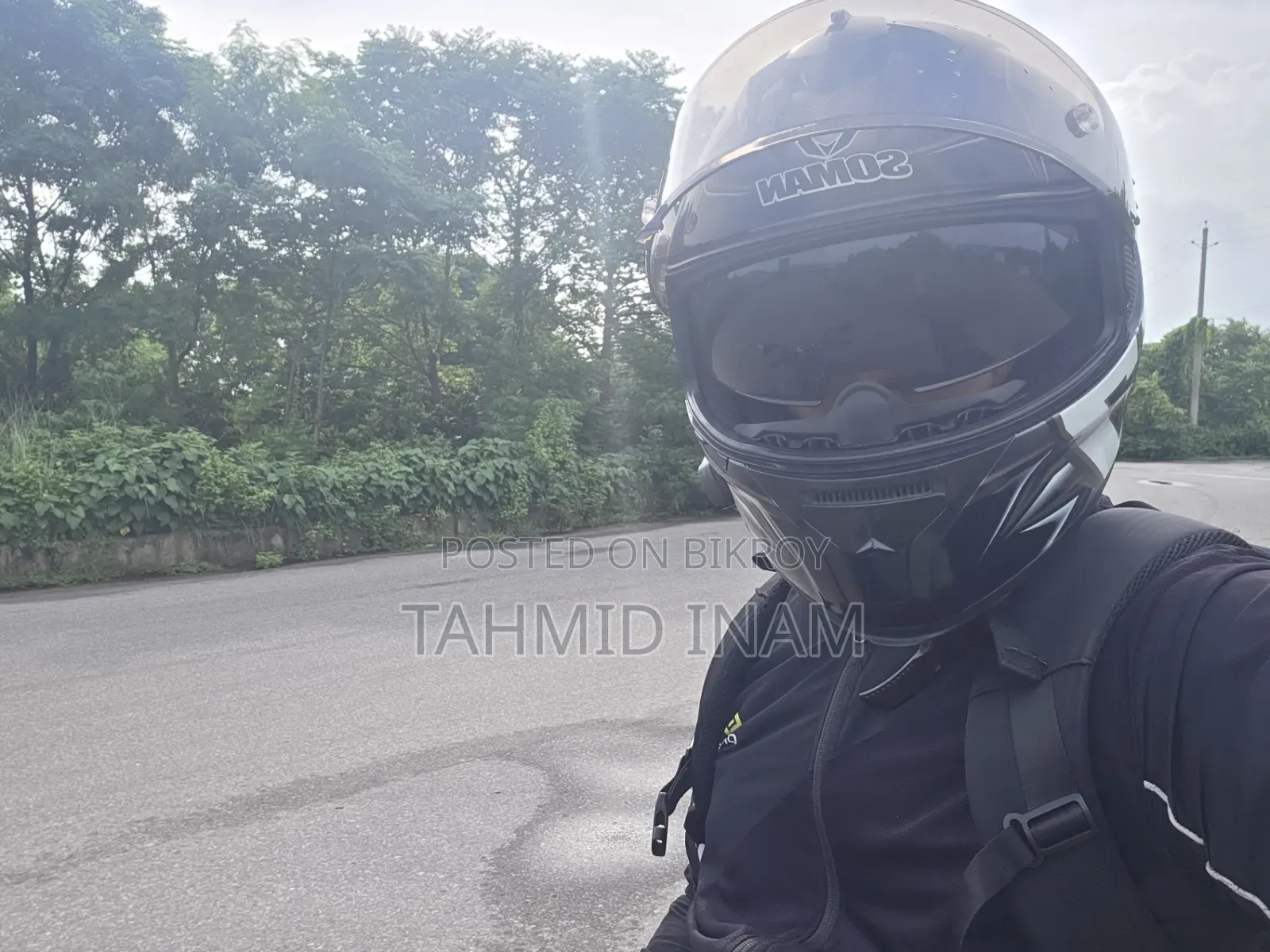 সোম্যান ব্র্যান্ড হেলমেট এস১৭ ডট ইসিই সার্টিফাইড