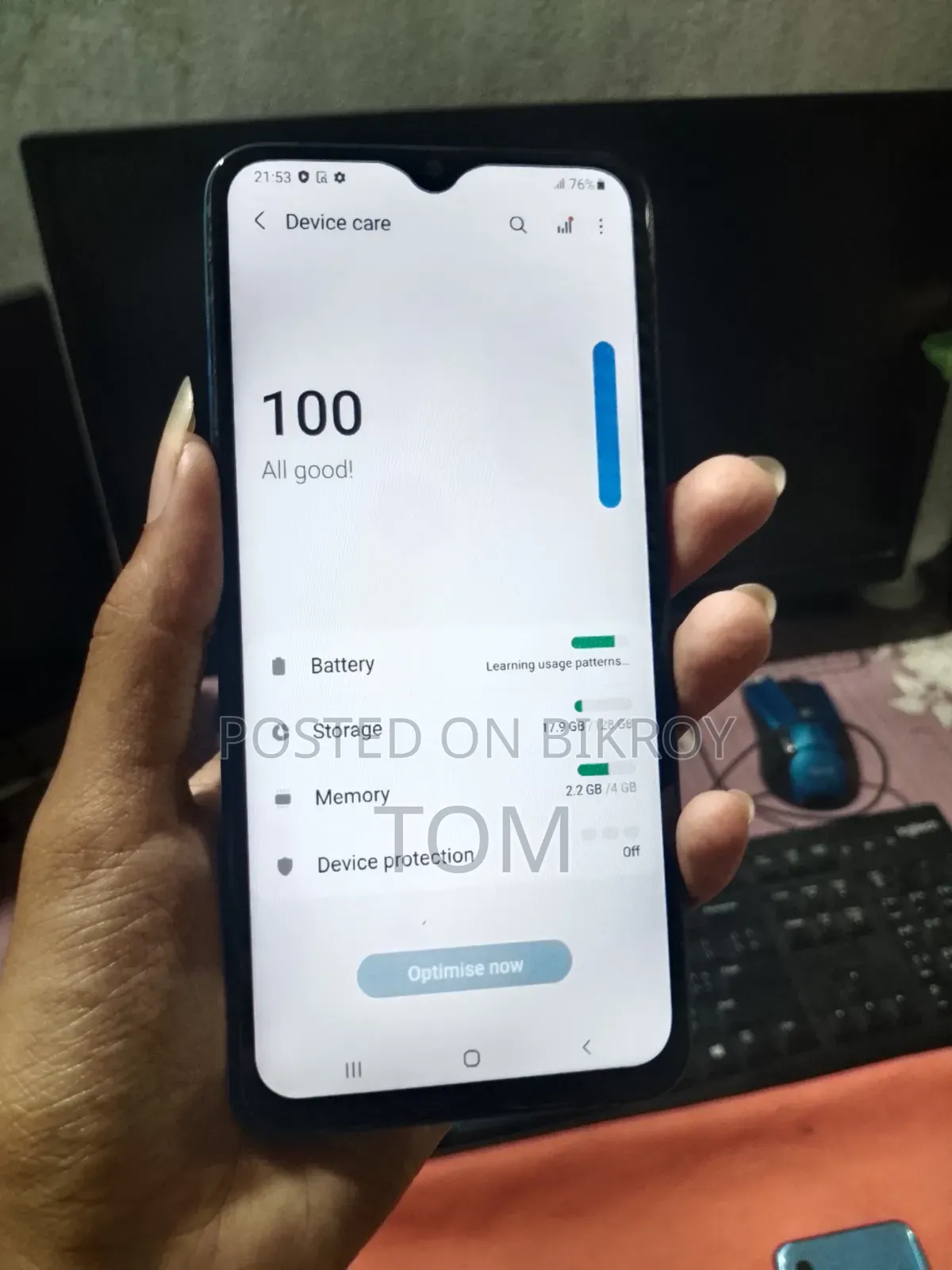 স্যামসাং গ্যালাক্সি এ৫০ ১২৮ জিবি গ্রে