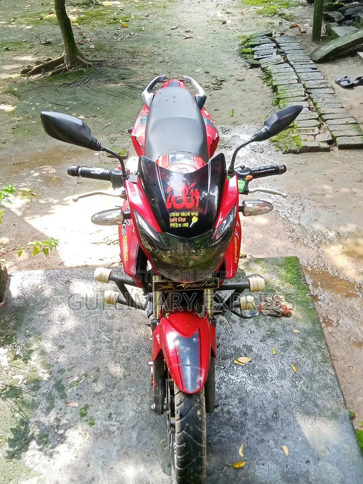 TVS Apache RTR 160 2V 2017 Red