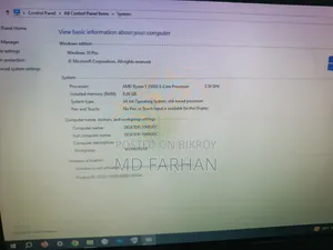 Desktop Computer Gigabyte GB-BLCE-4105C 8GB AMD Ryzen 5 HDD 256GB
