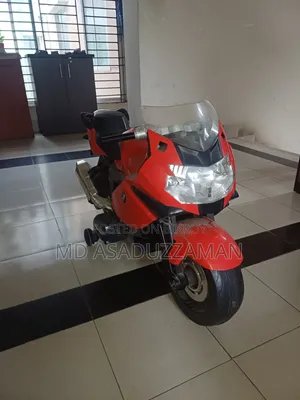 রেড রিয়েল ফান মোটরসাইকেল উইথ ৩ স্পিড মোড।