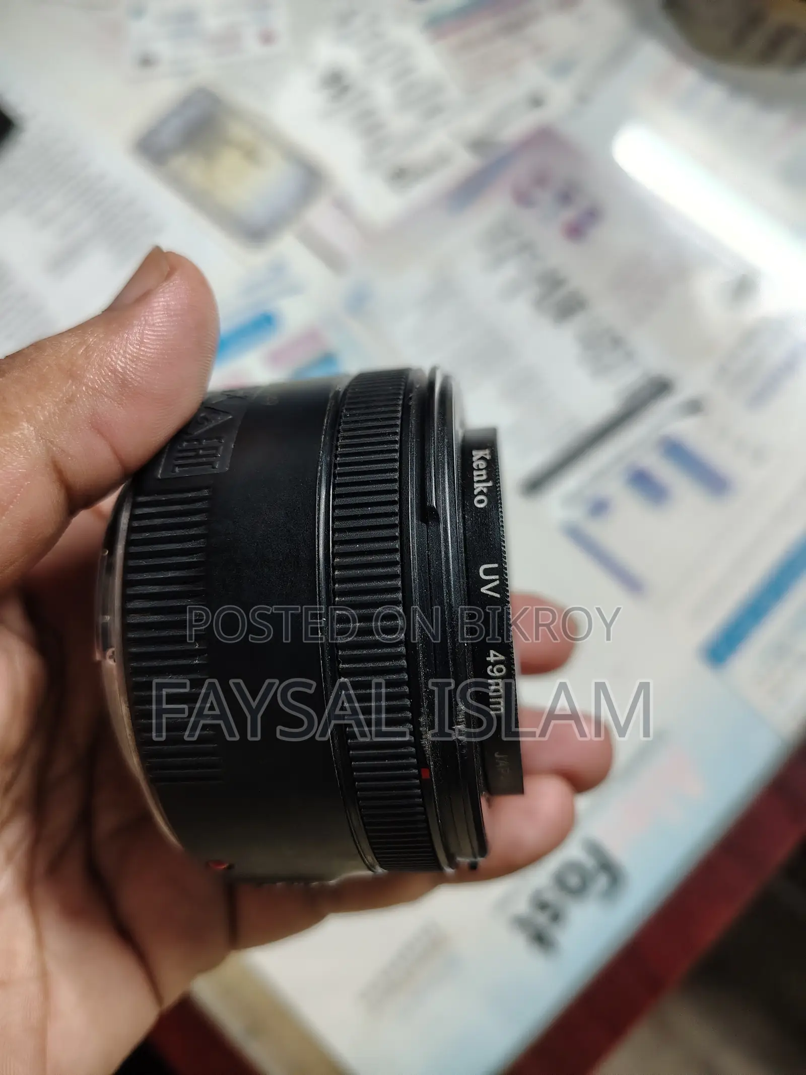ক্যানন ৫০মিমি এফ/১.৮ এসটিএম লেন্স – চমৎকার অবস্থা | শার্প পোর্ট্রেট
