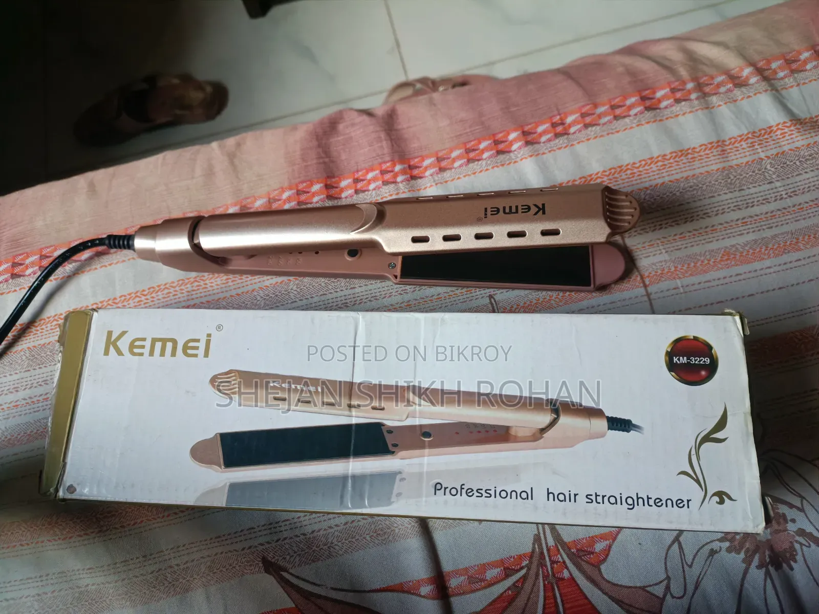 Hair Straightening Machine