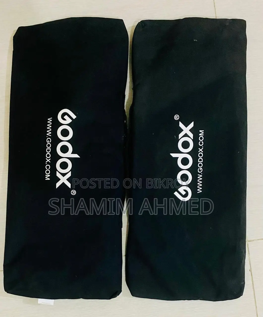 অরিজিনাল Godox TL-4 Continuous Softbox Light (2 Set) Full Setup Sell!