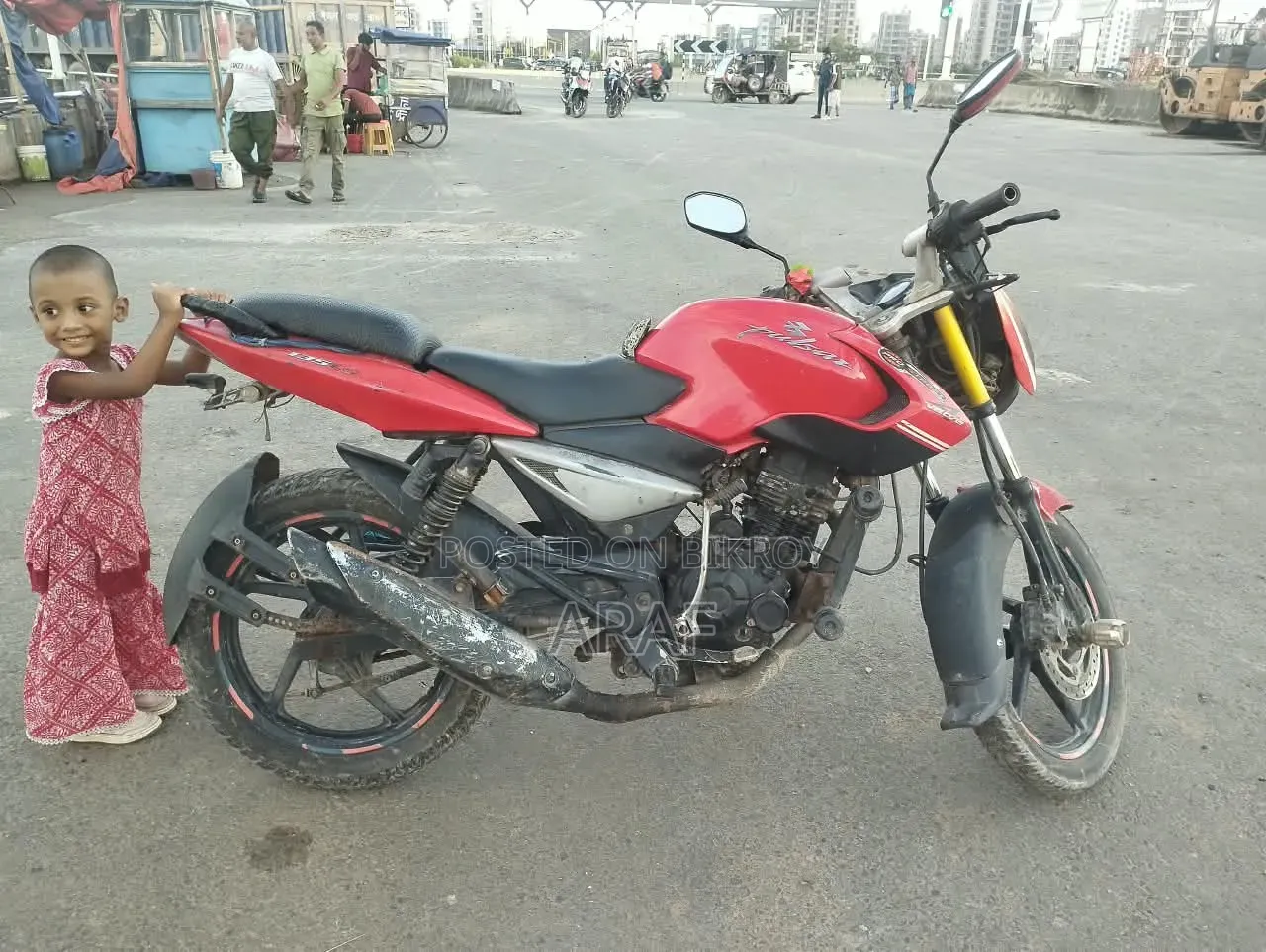 Bajaj Pulsar 135 LS 2015 Red
