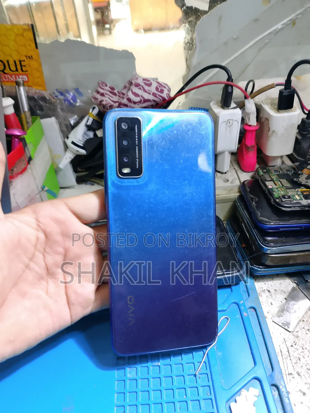 Vivo Y20 64 GB Blue