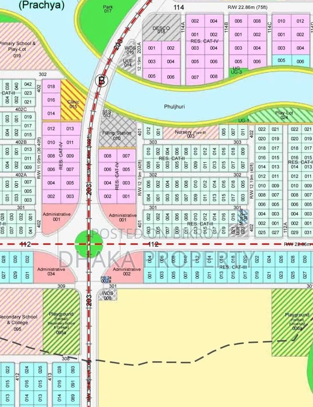 300ft Expressway 5 Katha Park South at Sector-16