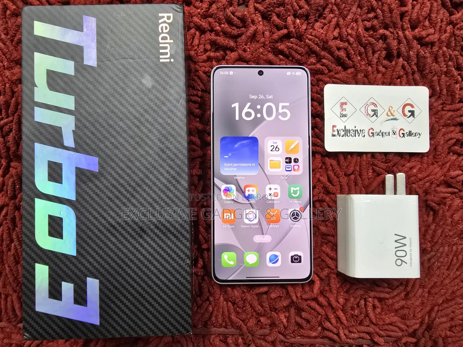 Xiaomi Redmi Turbo 3 256 GB Gray