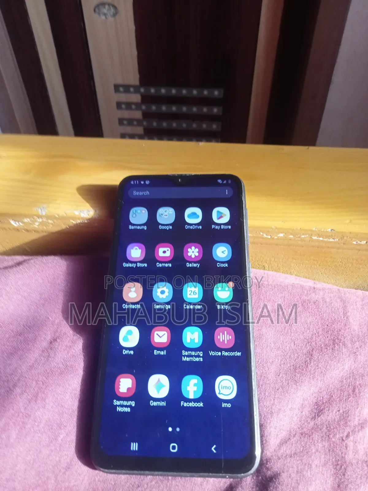 Samsung A10 32 GB Black