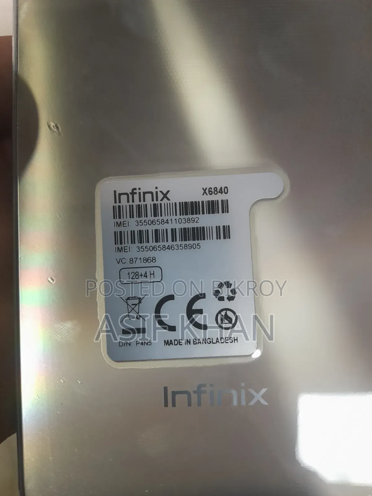 New Infinix Smart 20 128 GB