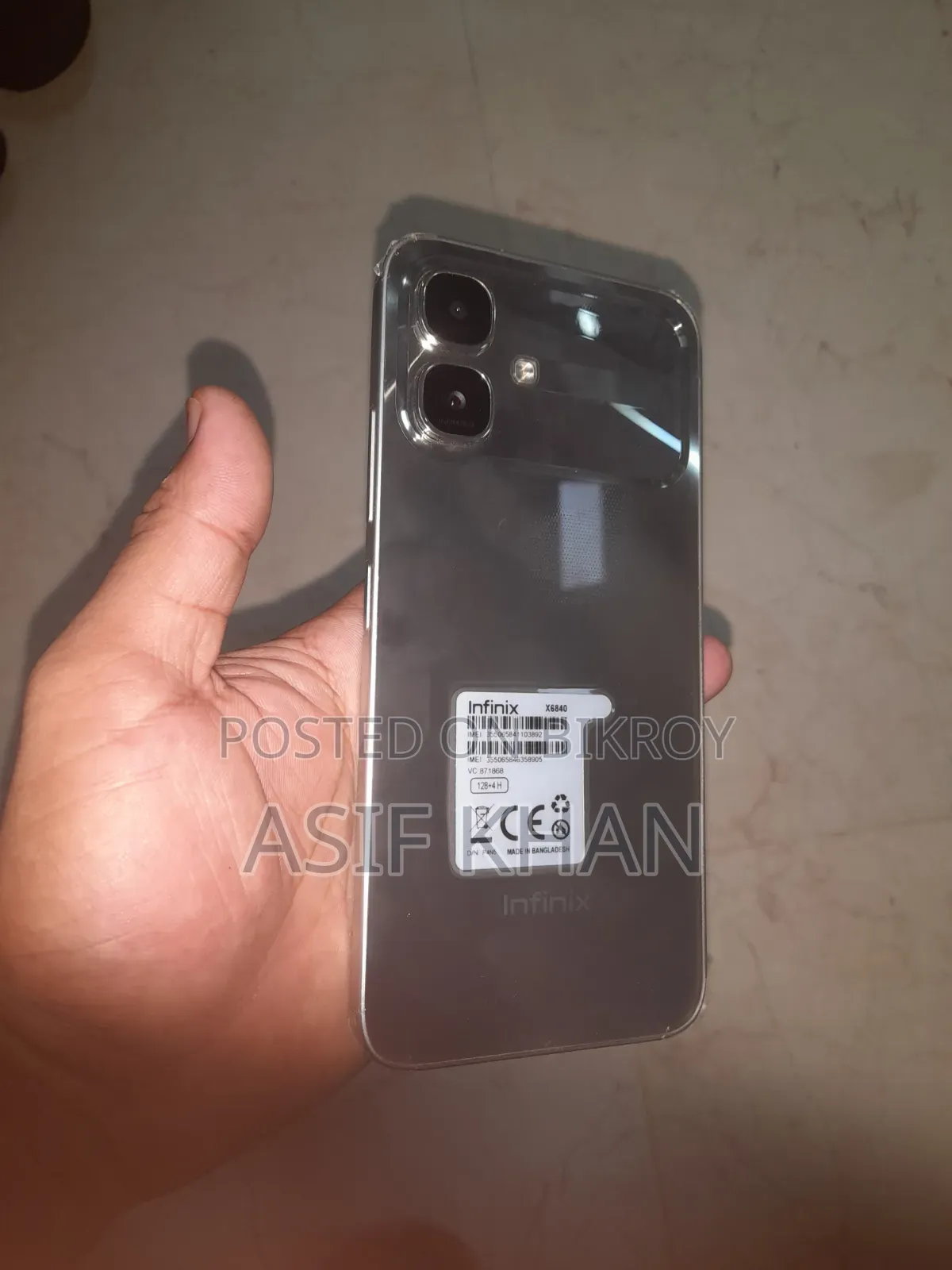 New Infinix Smart 20 128 GB