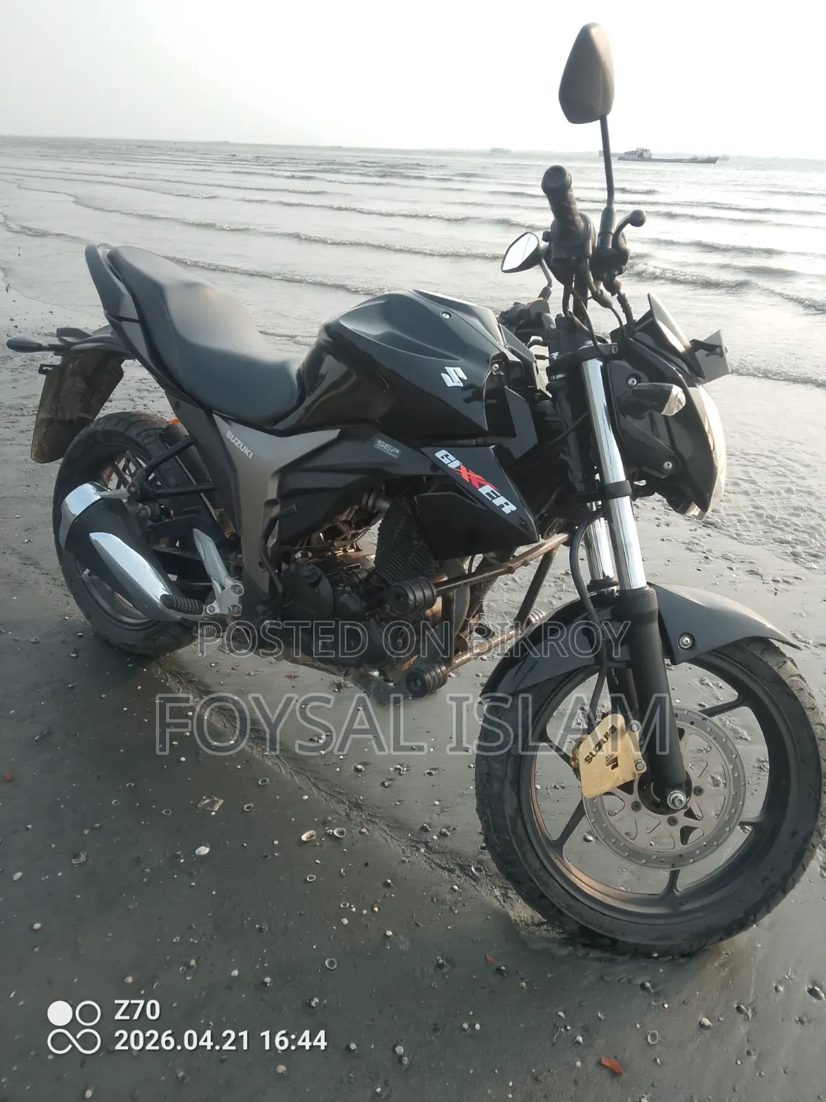 Suzuki Gixxer 2024 Black