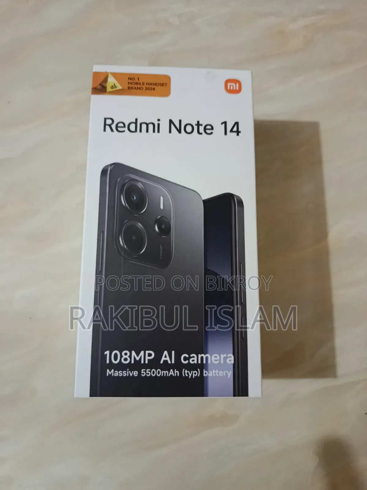 Xiaomi Redmi Note 14 4G 128 GB Silver